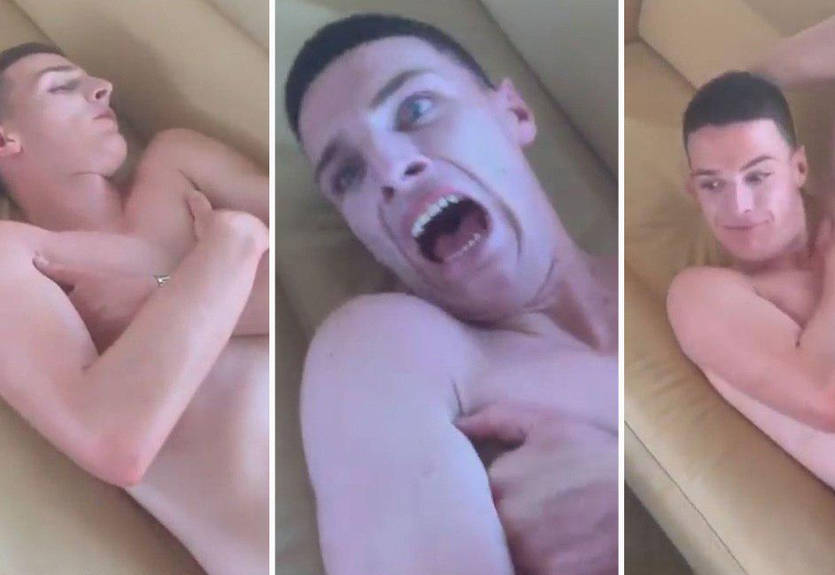 Игрок Челси испугал до крика своего спящего друга