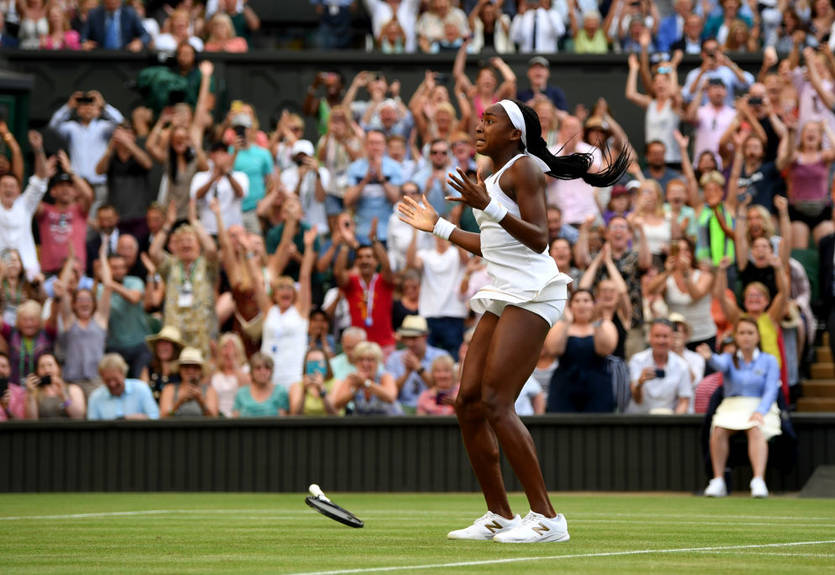 Гауфф сотворила еще одну сенсацию и пробилась в 1/8 финала Уимблдона