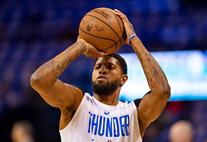 Оклахома обменяет в Клипперс Джорджа