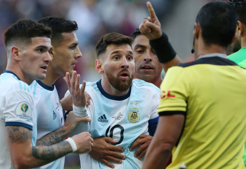 Месси бойкотировал церемонию награждения Копа Америка