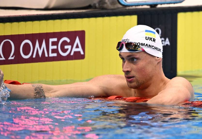 Чемпионат мира по плаванию: Романчук стал пятым в финале вольным стилем на 1500 м Чемпионат мира по плаванию: Романчук стал пятым в финале вольным стилем на 1500 м