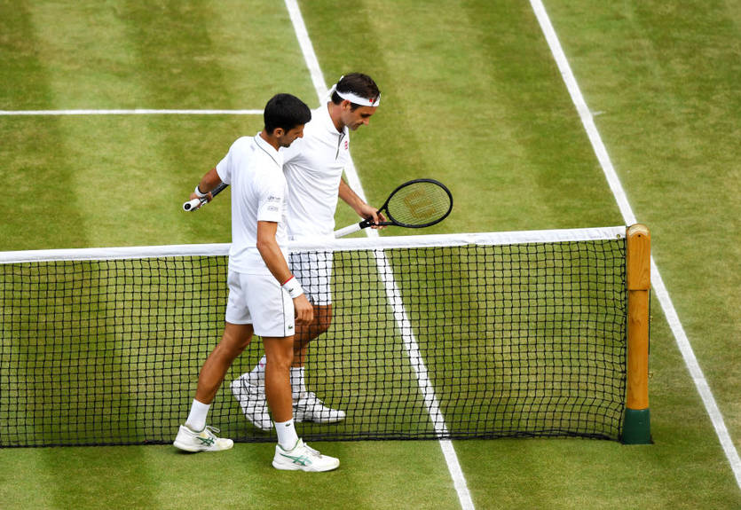 Джокович - Федерер: видео обзор самого продолжительного финала в истории Уимблдона