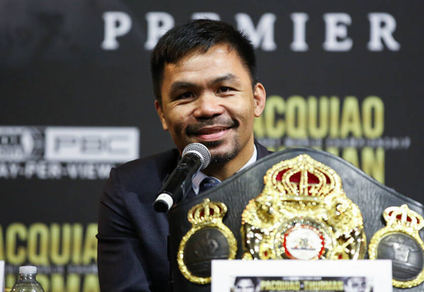 Пакьяо: Турману проще – у него нет трех работ