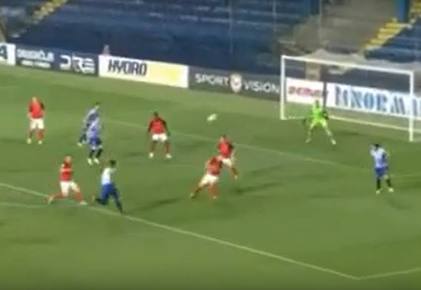 Зрелищный гол от соперника Зари в Лиге Европы