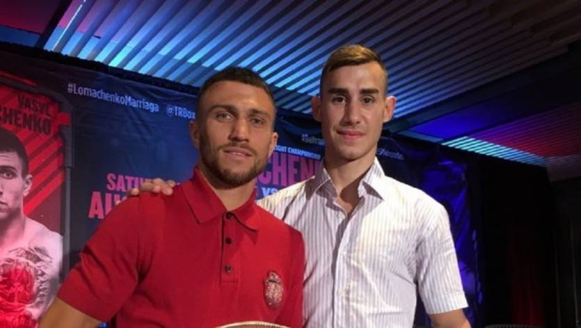 Василий Ломаченко и Максим Дадашев / Instagram