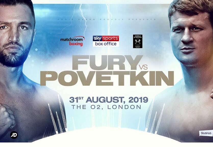 Официально: Поветкин встретится с Хьюи Фьюри в андеркарте боя Ломаченко