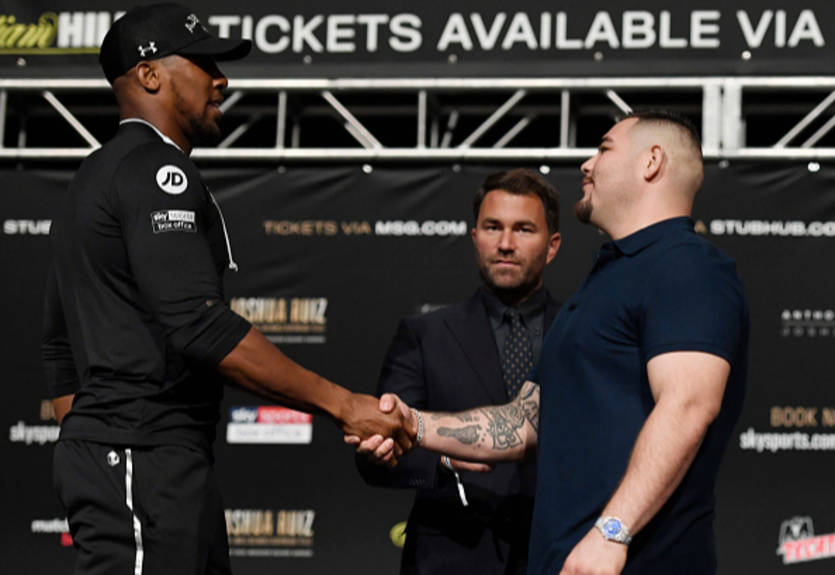 Руис заверил, что реванш с Джошуа пройдет не в Великобритании