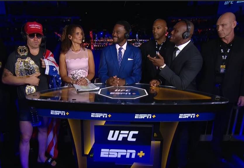 Ковингтон устроил с Камару Усманом конфликт в эфире