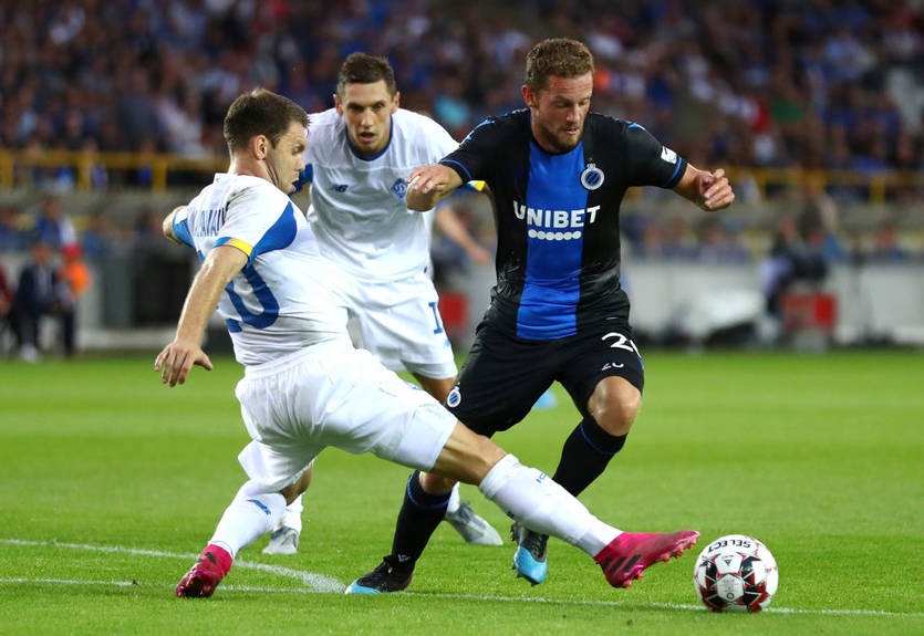 Динамо уступило Брюгге в первом матче квалификации ЛЧ