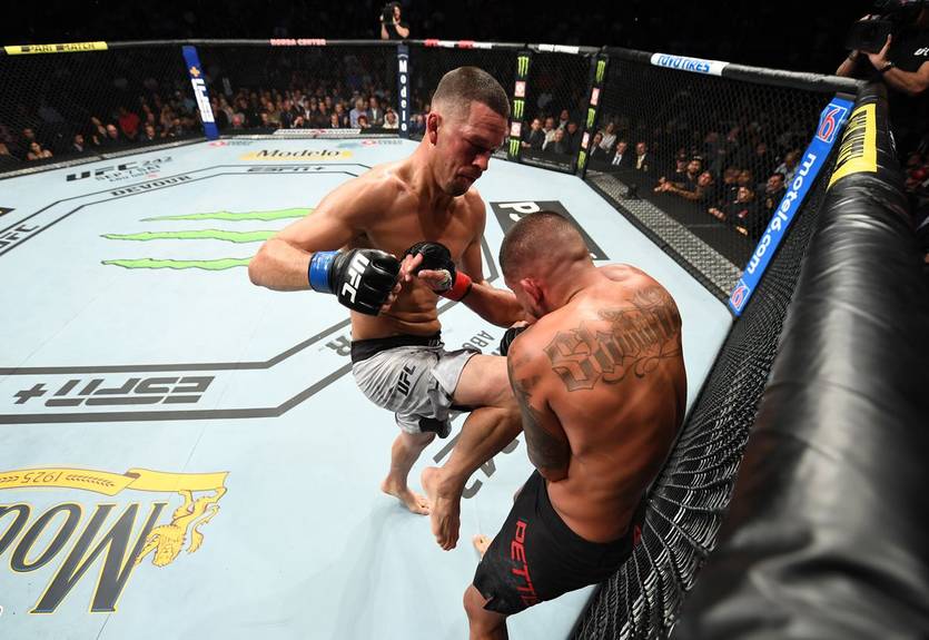 Энтони Петтис – Нэйт Диас: видео боя UFC 241