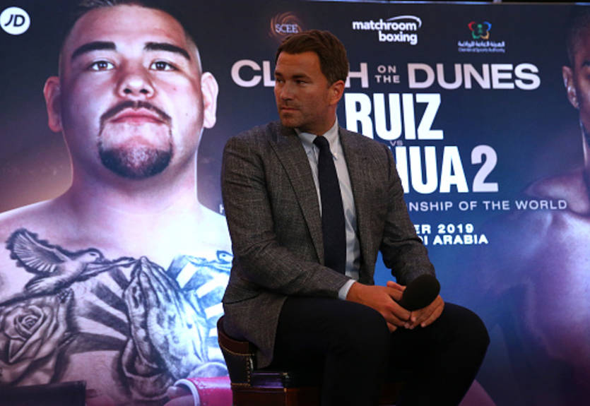 Хирн пригрозил Руису судом и лишением поясов в случае отказа от реванша с Джошуа Хирн пригрозил Руису судом и лишением поясов в случае отказа от реванша с Джошуа