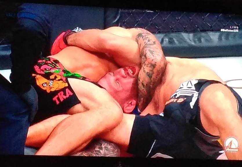 Амосов - Рикелс: видео боя на Bellator 225