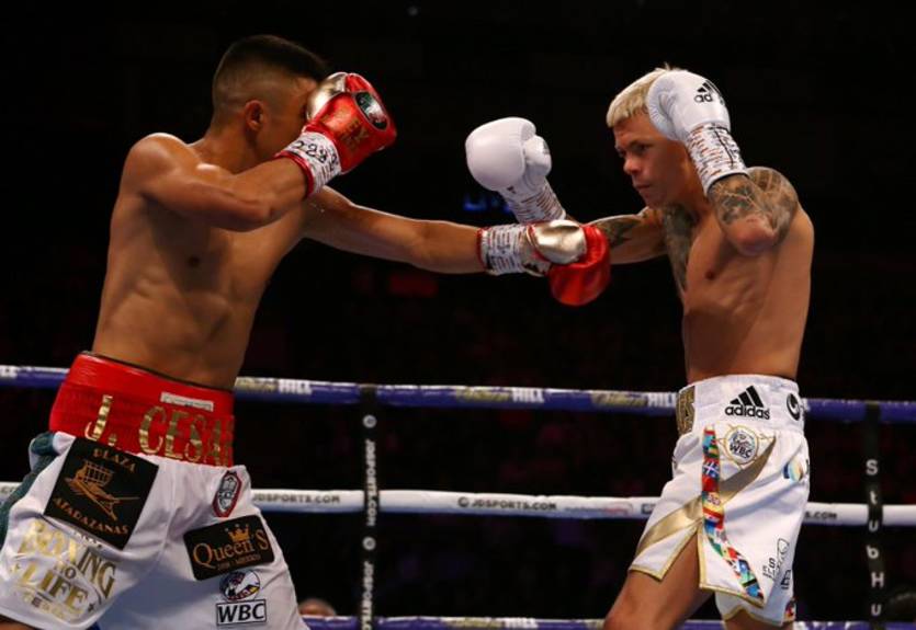 Чемпион мира WBC Чарли Эдвардс в андеркарте боя Ломаченко оказался в нокауте