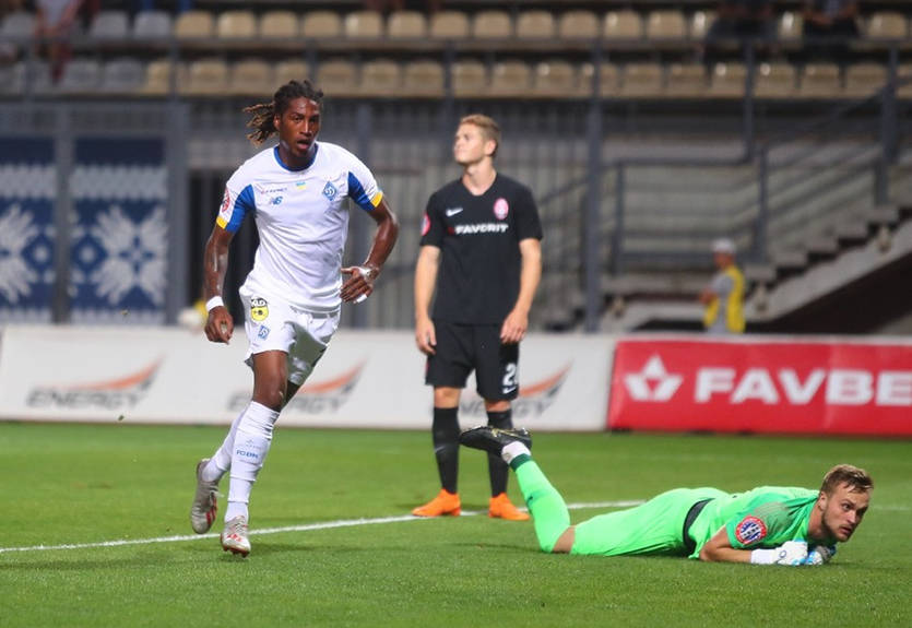 Заря - Динамо 2:2 видео голов и обзор матча УПЛ