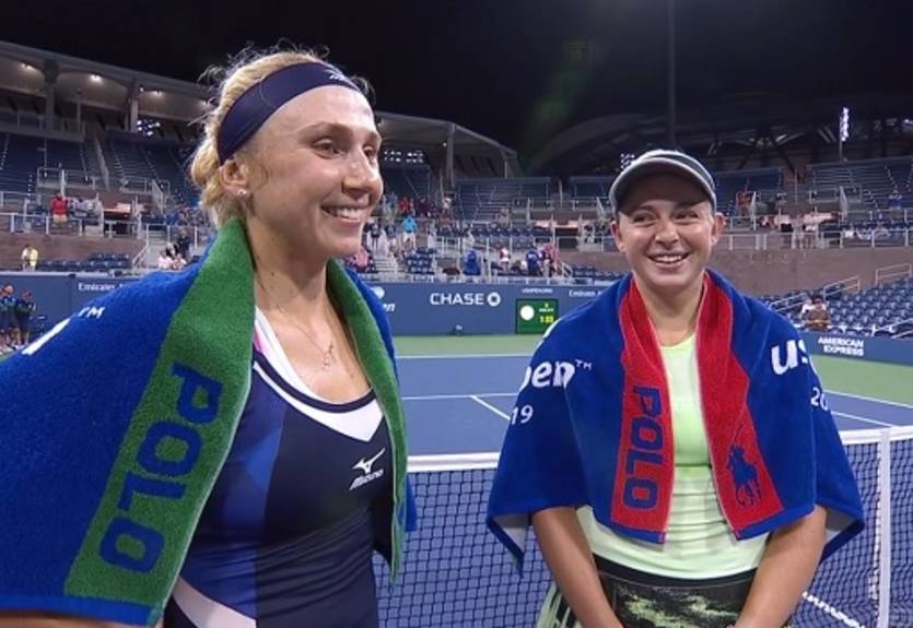 Киченок стала первой украинкой, которая вышла в 1/4 финала парного разряда US Open