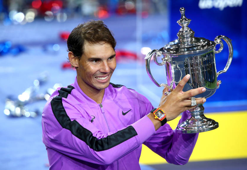 Надаль в пятичасовом финале US Open переиграл Медведева