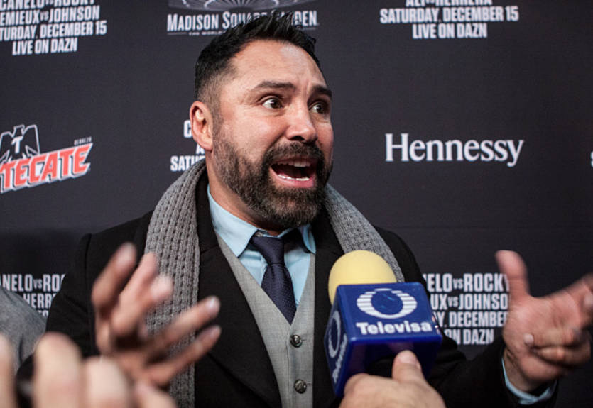 Де Ла Хойя: Головкин должен заслужить третий бой с Альваресом