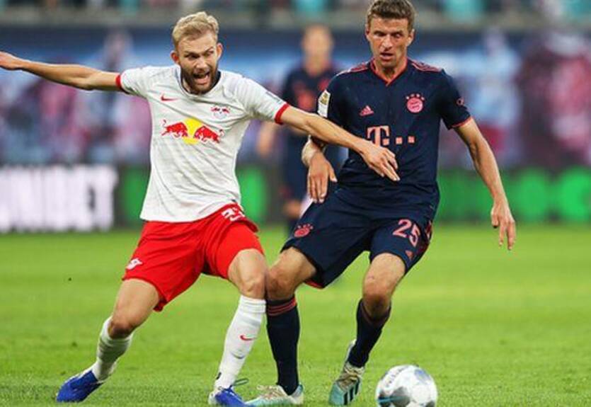 Лейпциг не проиграл Баварии и остался лидером Бундеслиги