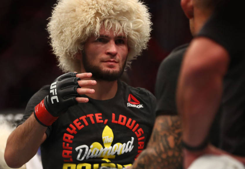 Хабиб продал футболку Порье за 100 тысяч долларов