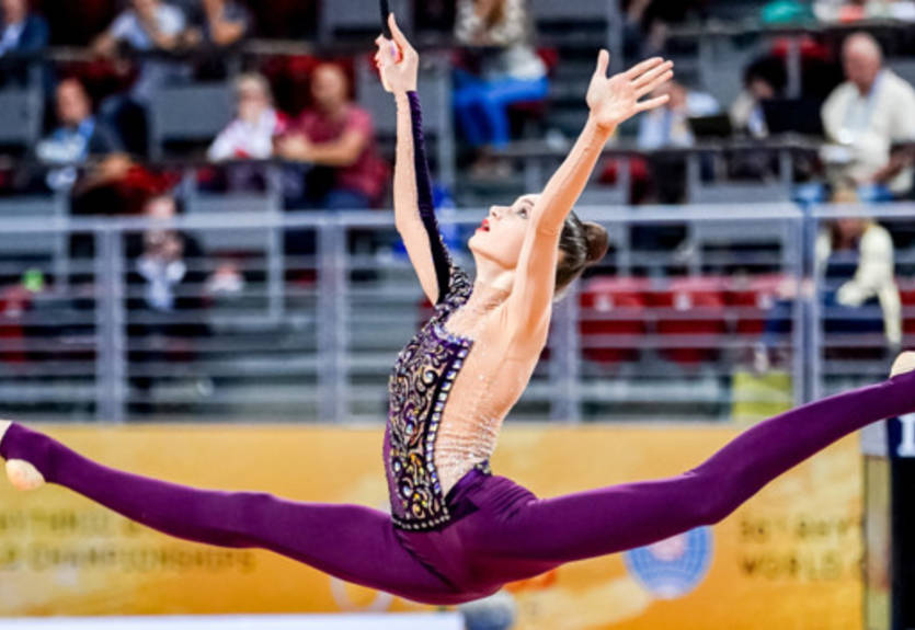 Юная украинская гимнастка выиграла медаль чемпионата мира Юная украинская гимнастка выиграла медаль чемпионата мира