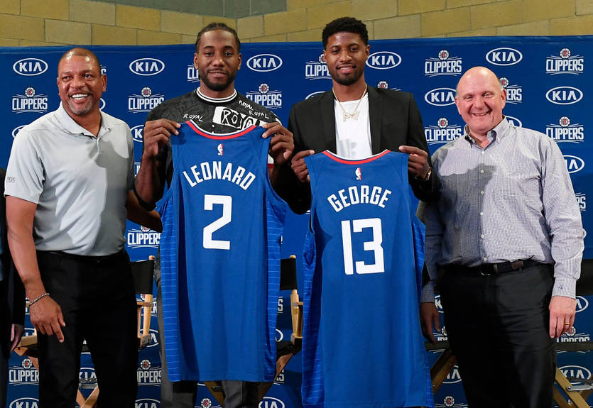 Инсайдер: Леонард и Джордж обсуждали переход в Клипперс до открытия рынка свободных агентов