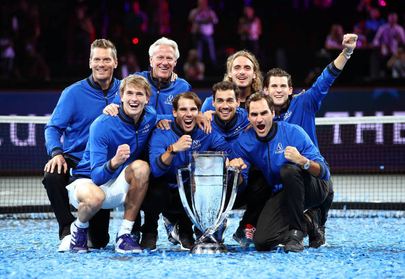 Зверев победил Раонича и помог сборной Европы выиграть Кубок Лэйвера