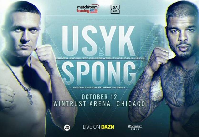 Усик поделился эпичным промо-роликом перед боем со Спонгом