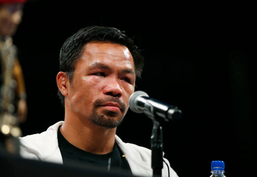 Пакьяо: Мы ведем переговоры о реванше с Мейвезером