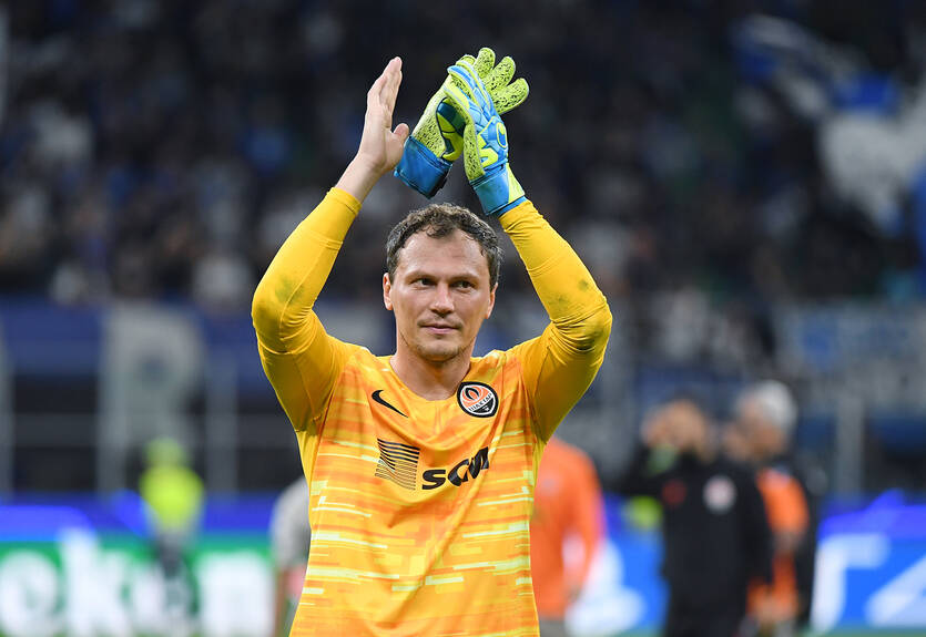 Пятов попал в сборную игрового дня Лиги чемпионов по версии WhoScored Пятов попал в сборную игрового дня Лиги чемпионов по версии WhoScored