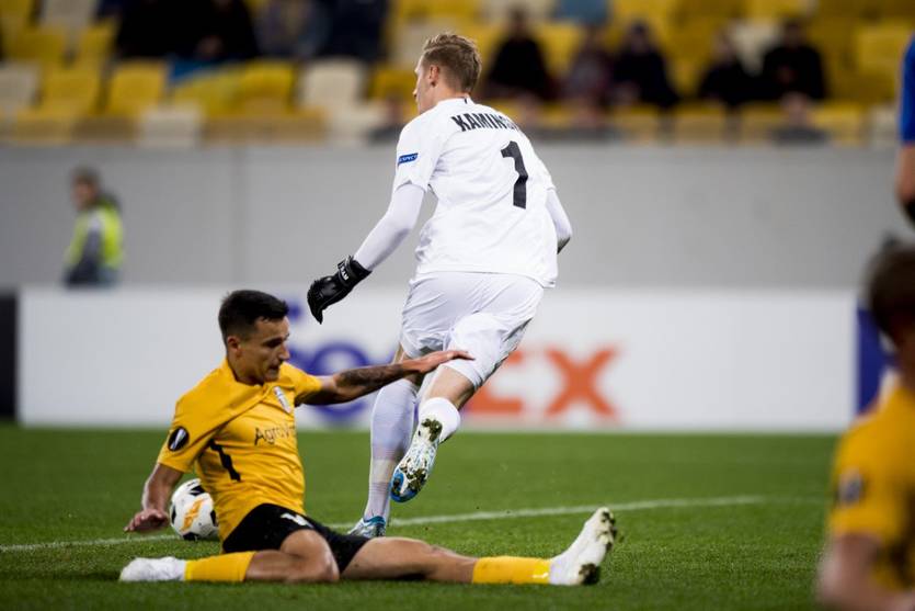 Александрия - Гент / twitter.com/KAAGent