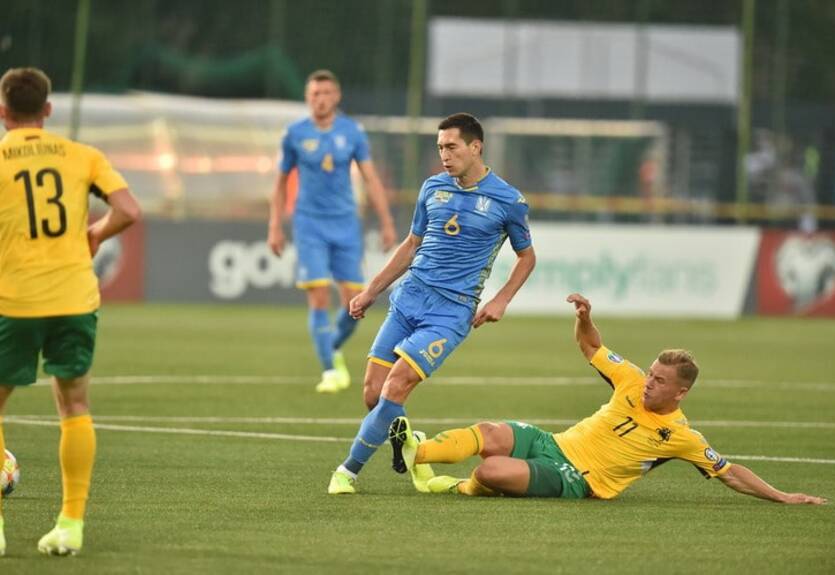 Украина - Литва 2:0 как это было