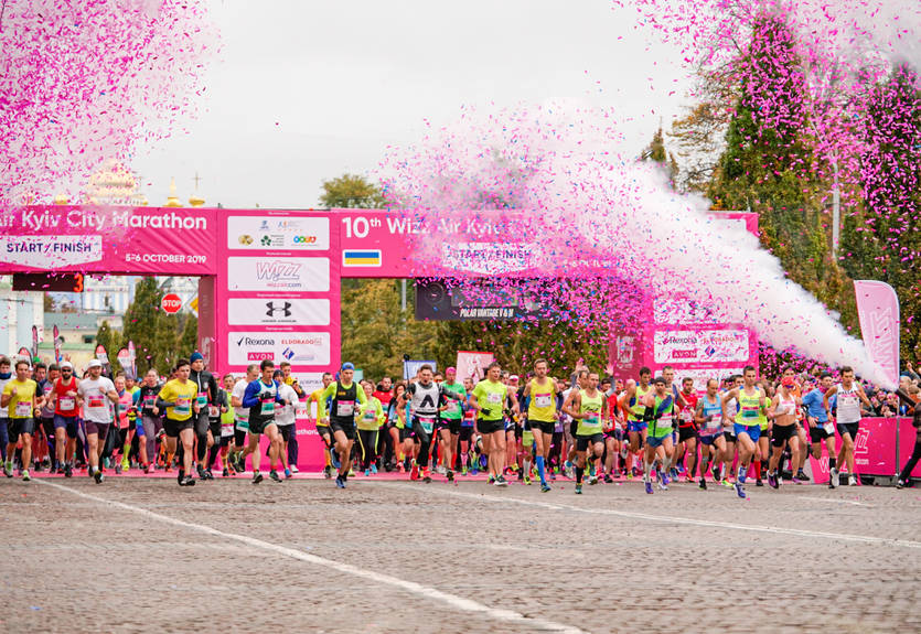 17 000 участников и 4 рекорда Украины: в Киеве прошел 10th Wizz Air Kyiv City Marathon