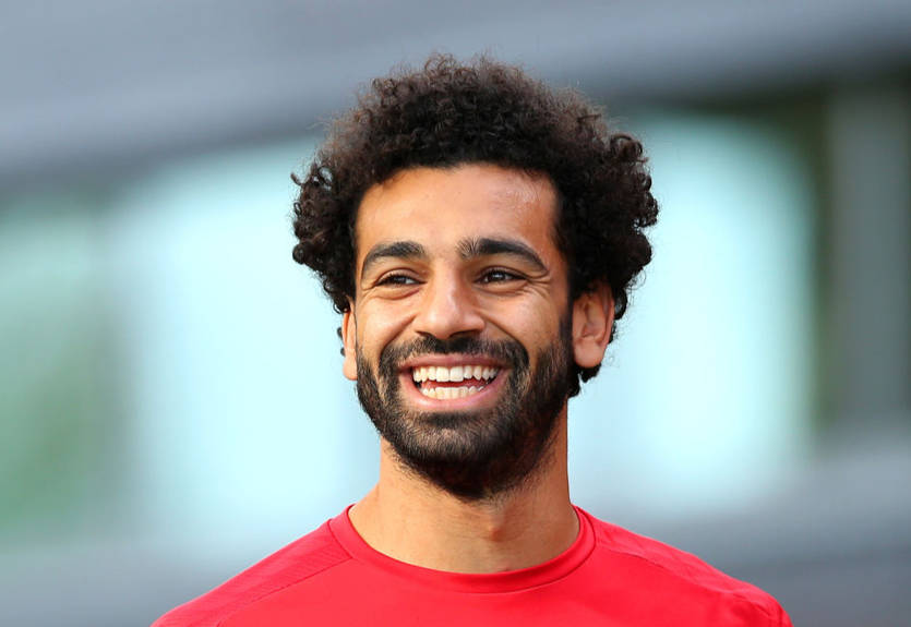 Салах снялся в фотосессии с сексуальной моделью