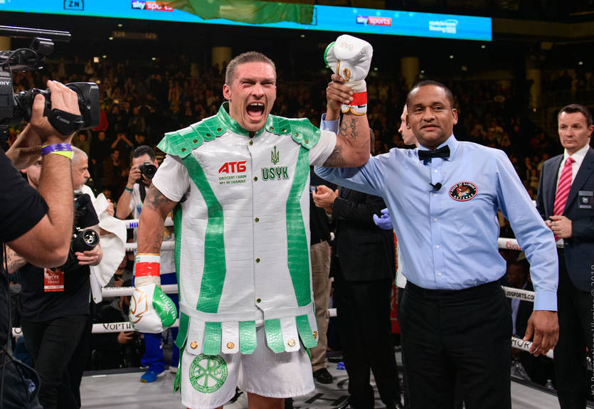 Усик дебютировал в супертяжелом весе – дальше давайте титульный бой