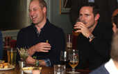 Лэмпард выпил несколько бокалов пива с Принцем Уильямом