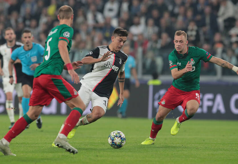 Дубль Дибалы принес Ювентусу победу над Локомотивом