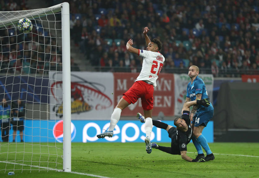 РБ Лейпциг - Зенит 2:1 видео голов и обзор матча Лиги чемпионов