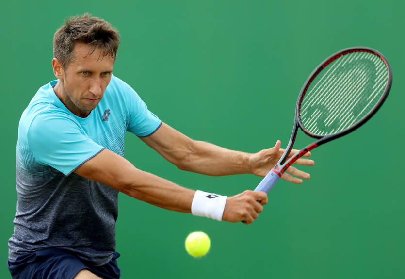 Стаховский завершил борьбу на турнире в Гамбурге