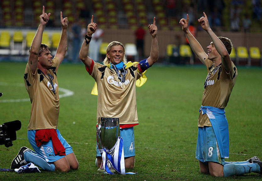 Анатолий Тимощук (по центру) / Getty Images