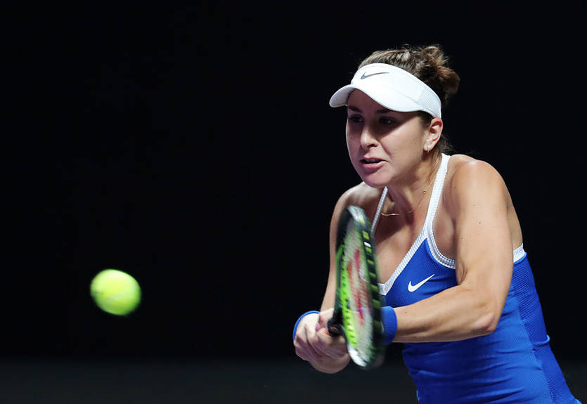 Бенчич обыграла Квитову на Итоговом турнире WTA