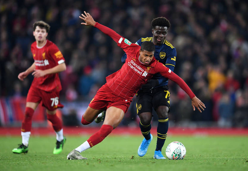 Ливерпуль - Арсенал 5:5 (5:4) видео голов и обзор матча Кубка Лиги