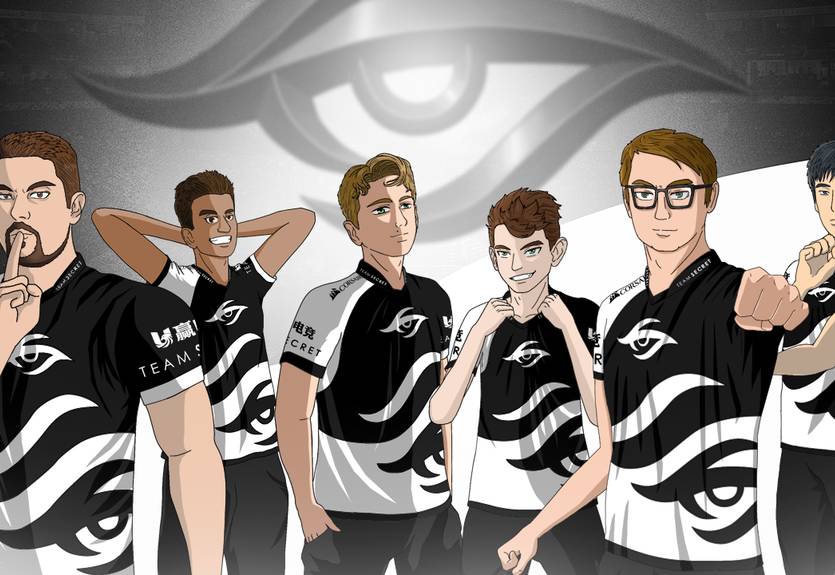 Team Secret представила обновленный состав по Dota 2 Team Secret представила обновленный состав по Dota 2