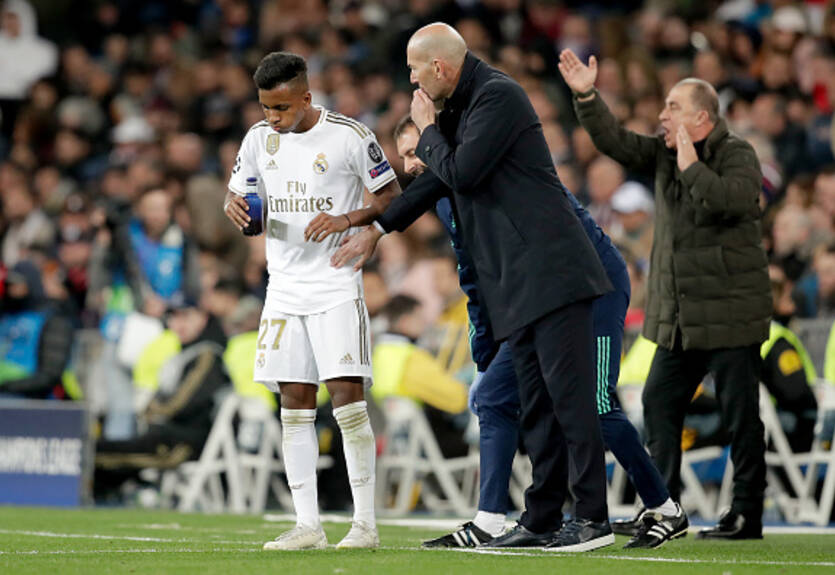 Зидан о хет-трике Родриго в ЛЧ: Это не сюрприз для тех, кто видит его на тренировках