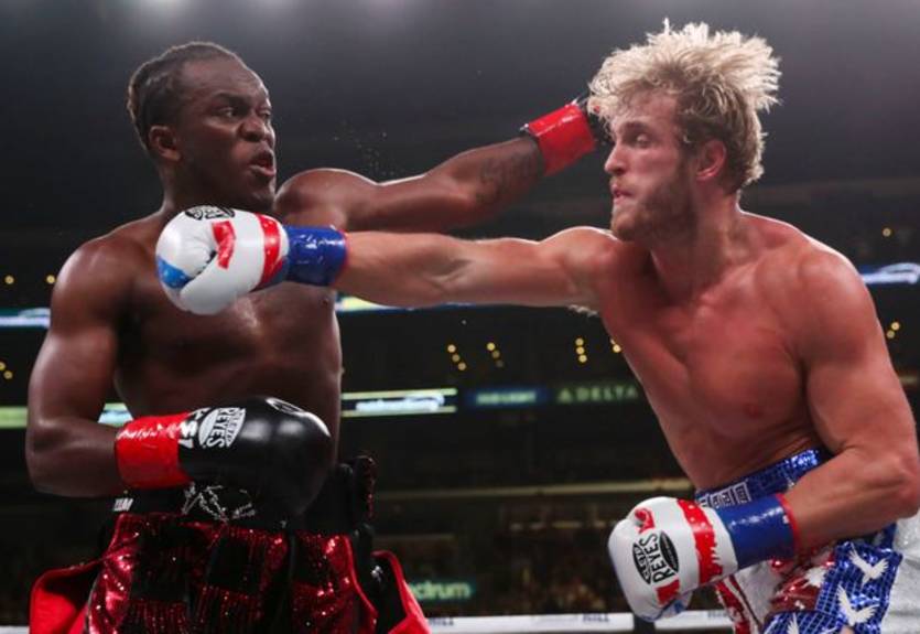 KSI - Логан Пол: видео боя
