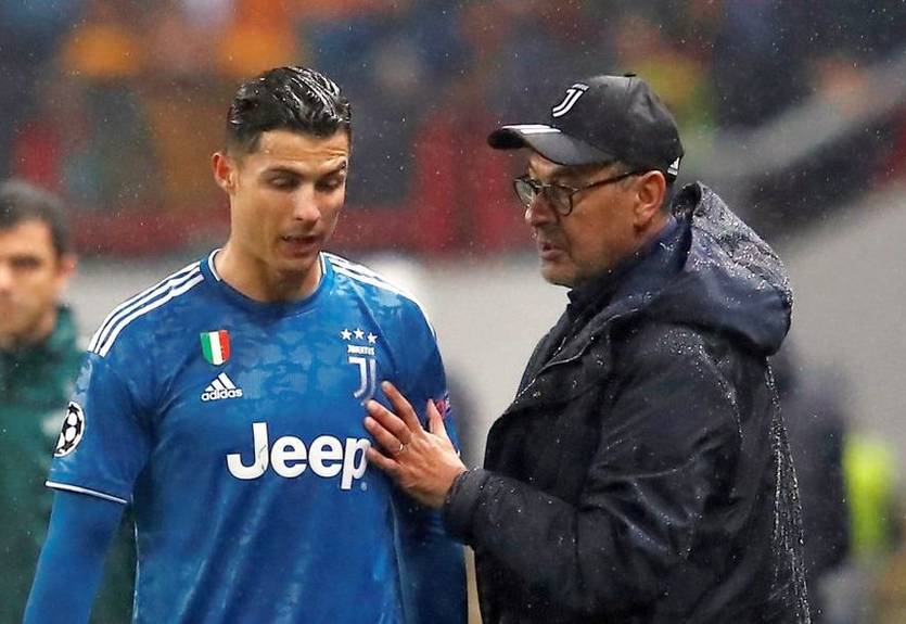 Роналду обматерил Сарри, когда тот решил заменить его