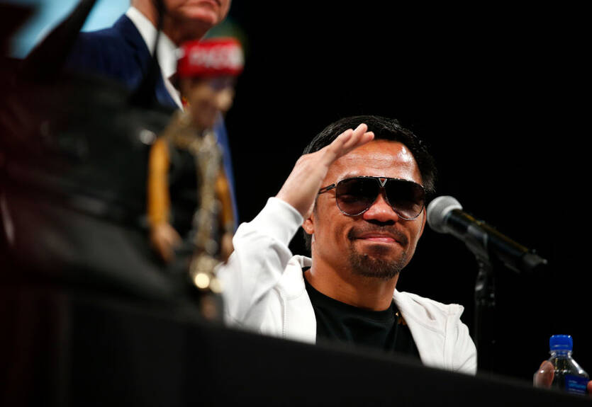 Пакьяо рассказал, когда вернется в ринг