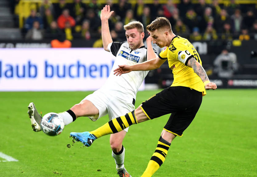 Боруссия Д - Падерборн 3:3 Видео голов и обзор матча