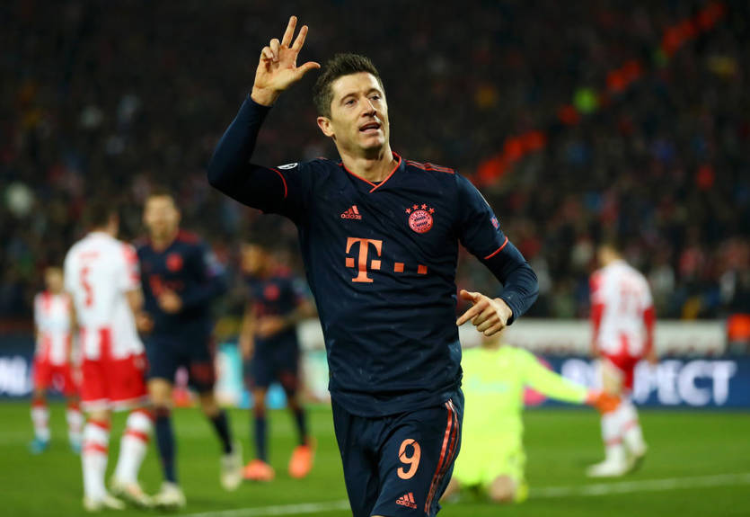 Левандовски - лучший игрок недели в Лиге чемпионов (29.11.19)