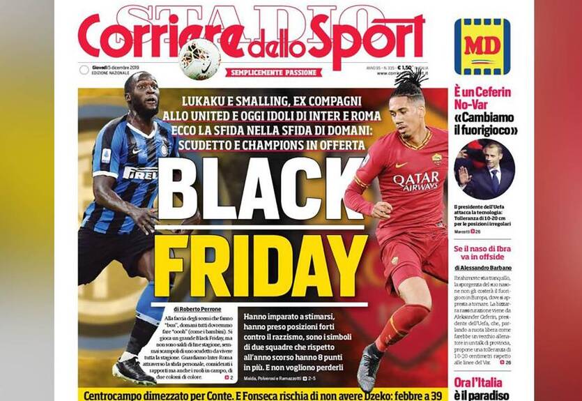 Рома и Милан запретили журналистам Corriere dello Sport посещать их тренировочные центры