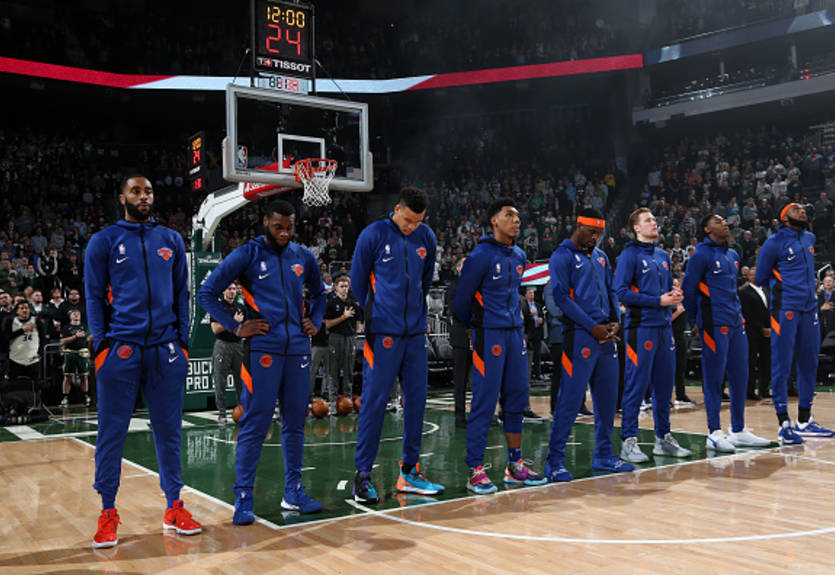 Нью-Йорк установил личный антирекорд в НБА Нью-Йорк установил личный антирекорд в НБА